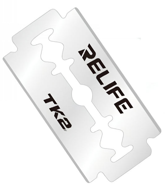 Cuchilla de repuesto Relife TK2 para herramienta de eliminación de adhesivo, Set de 200 piezas