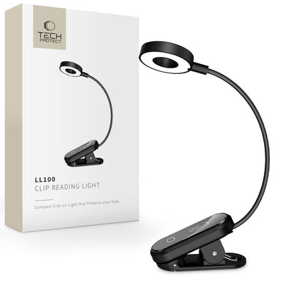Lámpara LED Portátil Tech-Protect LL100, Negra