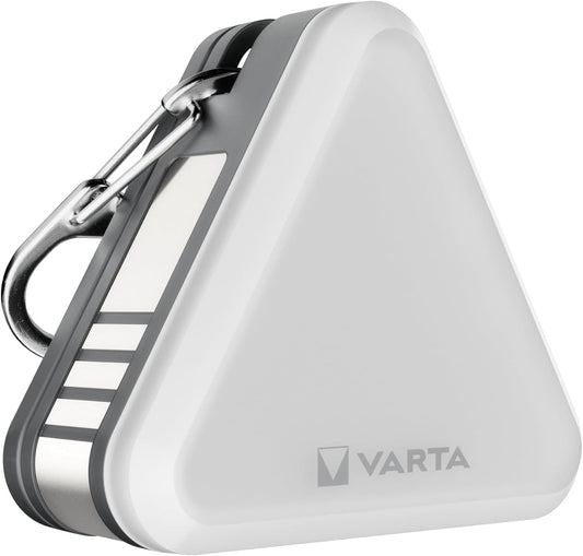 Lámpara Led Llavero Varta Magnetic Safety Light, 25lm, Plateada