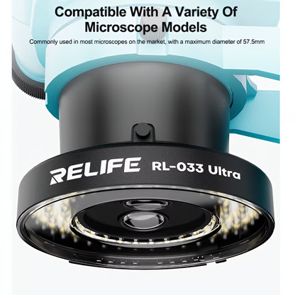 Lámpara Relife RL-033 Ultra para Microscopio, Negra