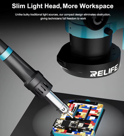 Lámpara Relife RL-033E para Microscopio, Negra