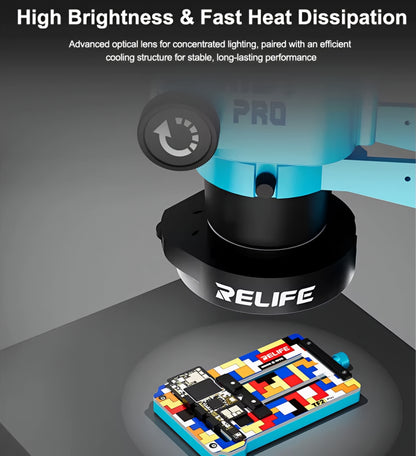 Lámpara Relife RL-033E para Microscopio, Negra