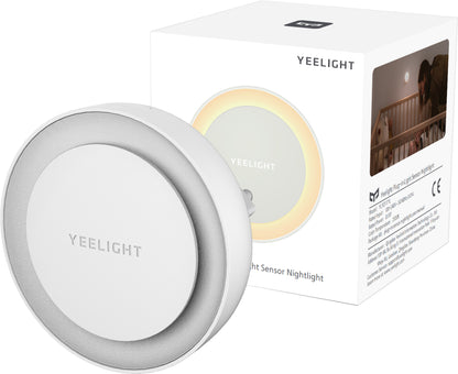 Lámpara Led de Noche Yeelight Plug-in Nightlight, 0.5W, 2500K, Sensor, Versión UK, Blanca YLYD11YL