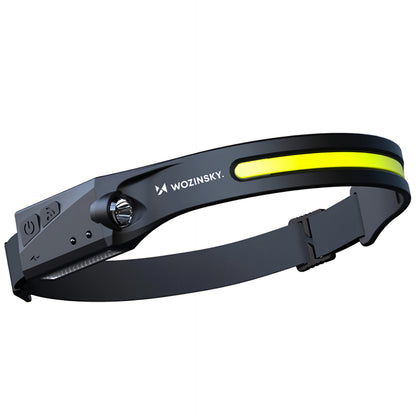 Linterna Frontal LED WZK WLC-1200, 350lm, IPX4
