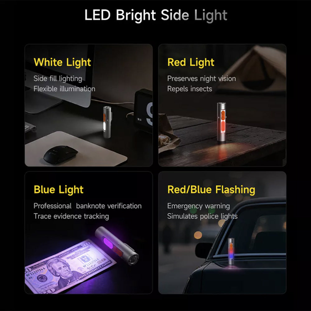 Linterna LED Deerma SD01 4en1