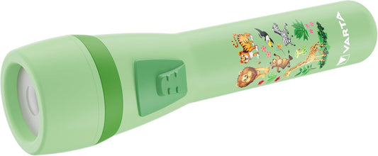 Linterna LED Varta Kids Flashlight, 10lm, Verde