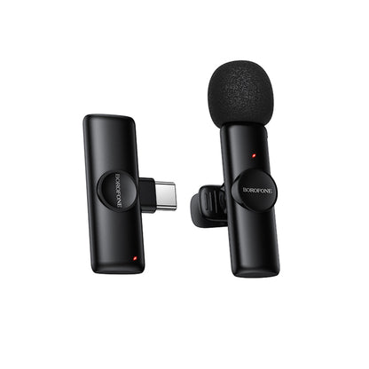 Lavalier Borofone BFK16 Winner, USB-C, Negra