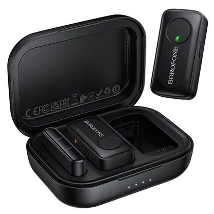 Borofone BFK17 Lemai Lavalier, USB-C, Set of 2, Black