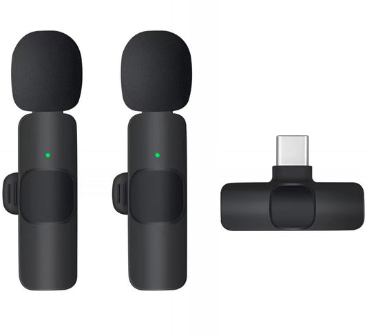 OEM K1 Lavalier, USB-C, Set of 2, Black
