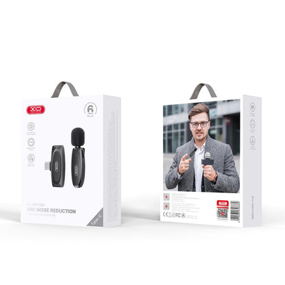 Lavalier XO Design MKF08A, USB-C, Negra