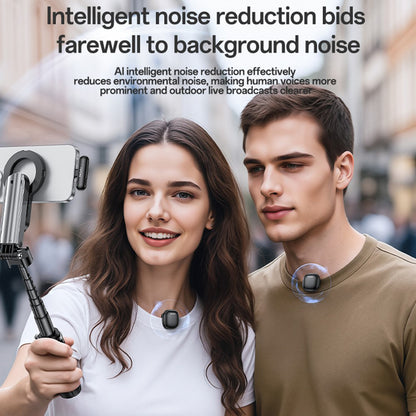 Lavalier Yesido KR21, USB-C, Set 2 piezas, Negro