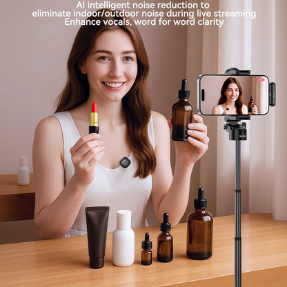 Lavalier Yesido KR21, USB-C, Set 2 piezas, Negro