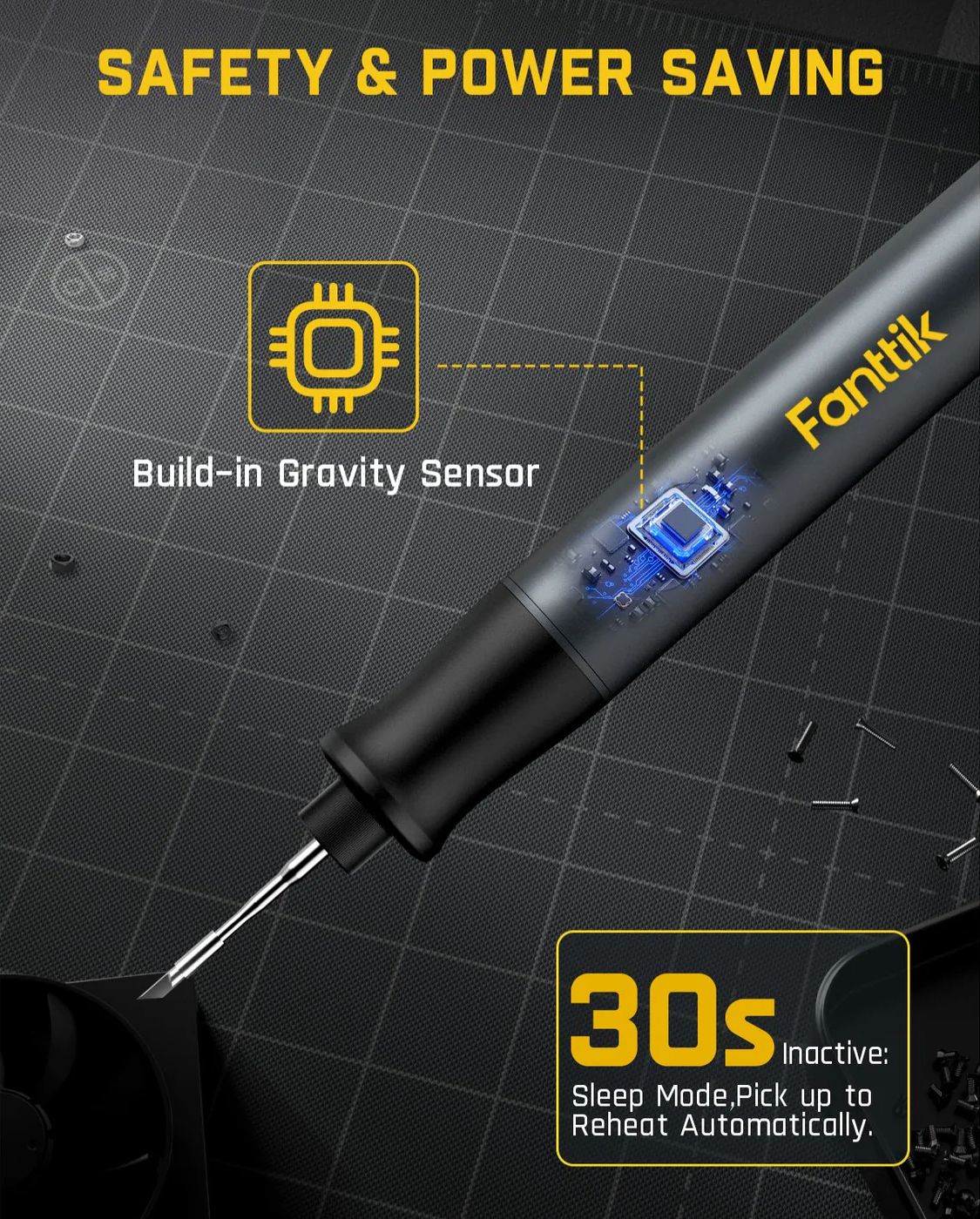 Fanttik T1 Max Soldering Iron, 8in1