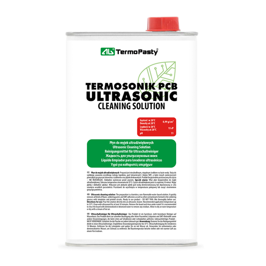 Líquido de Limpieza por Ultrasonidos AG Termopasty para placa PCB, 1l ART.AGT-200