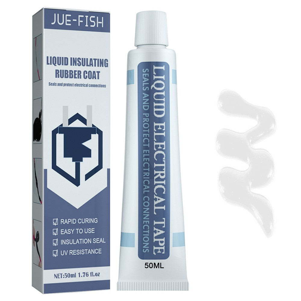 Líquido de Aislamiento para Cables / Rutas Jue-Fish, 50ml, Blanco