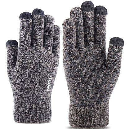 Guantes de Invierno Táctiles Iwarm ST0005, Talla 21cm, Gris