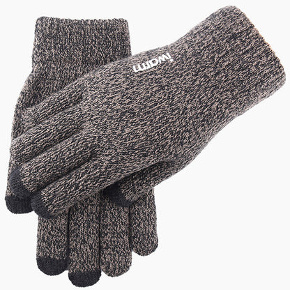Guantes de Invierno Táctiles Iwarm ST0005, Talla 21cm, Gris