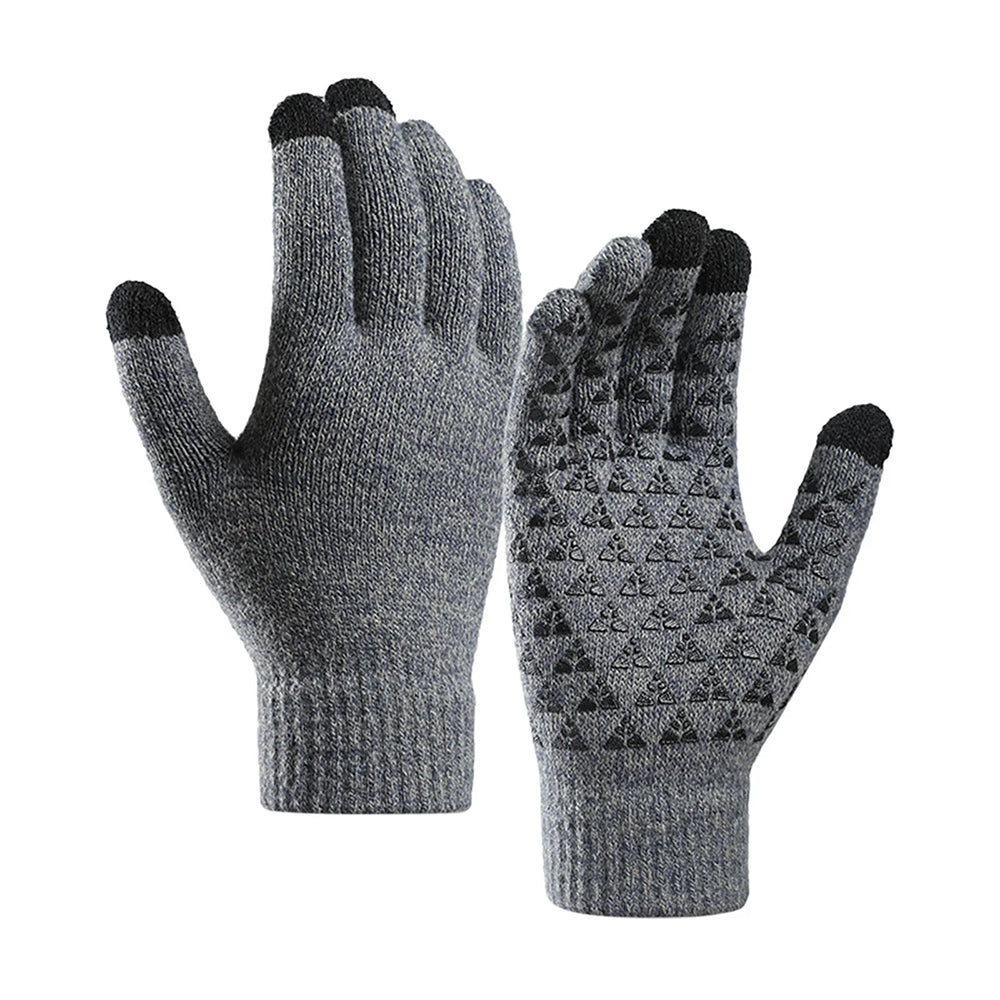 Guantes de Invierno Táctiles Iwarm ST0018, Talla 23cm, Gris