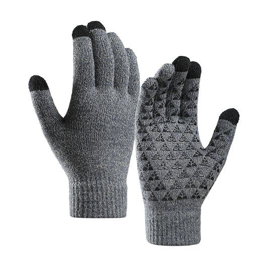Guantes de Invierno Táctiles Iwarm ST0018, Talla 23cm, Gris