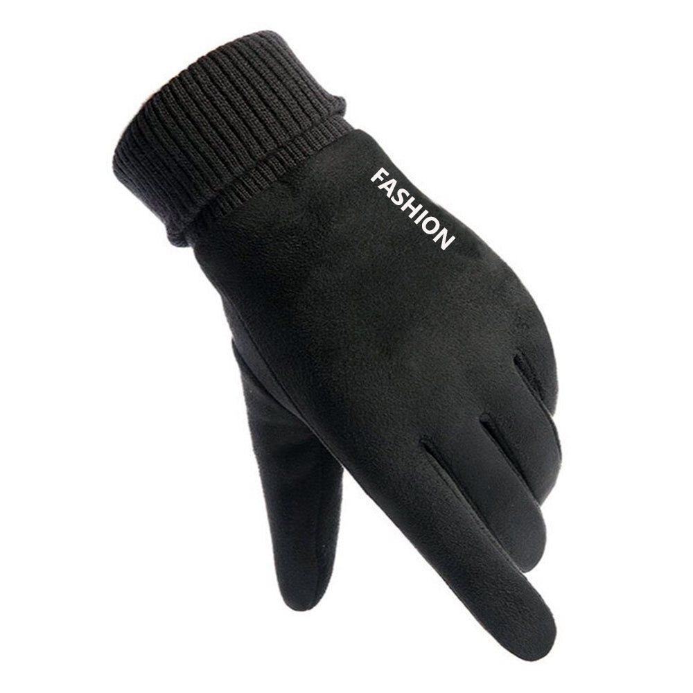 Guantes de Invierno Táctiles Unisex Techsuit ST0010, Talla Única, Negros