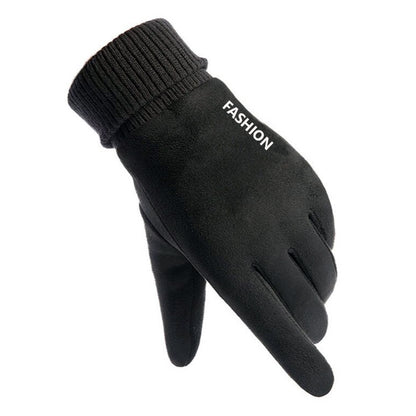 Guantes de Invierno Táctiles Unisex Techsuit ST0010, Talla Única, Negros