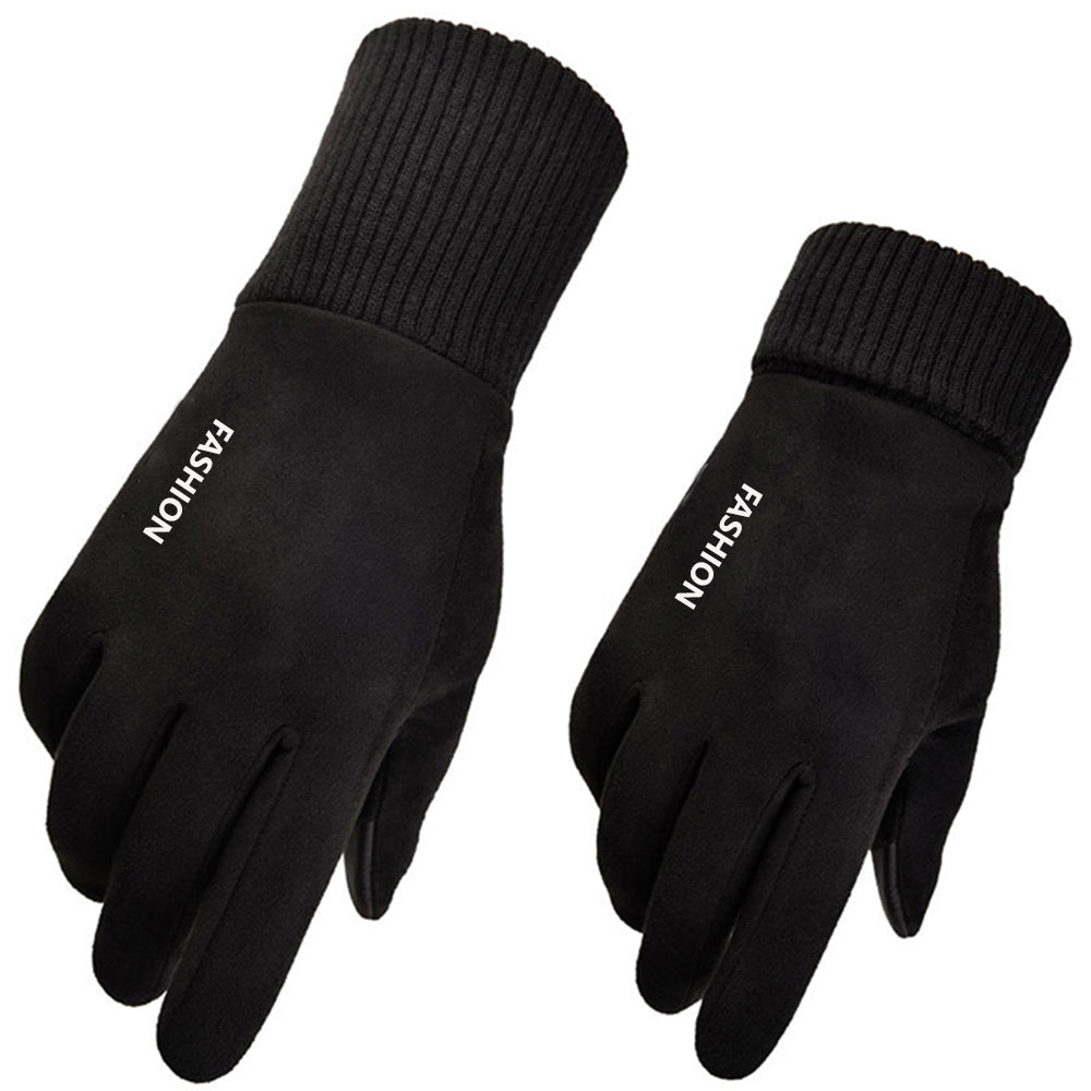 Guantes de Invierno Táctiles Unisex Techsuit ST0010, Talla Única, Negros