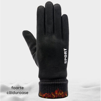 Guantes de Invierno Táctiles Unisex Techsuit ST0010, Talla Única, Negros