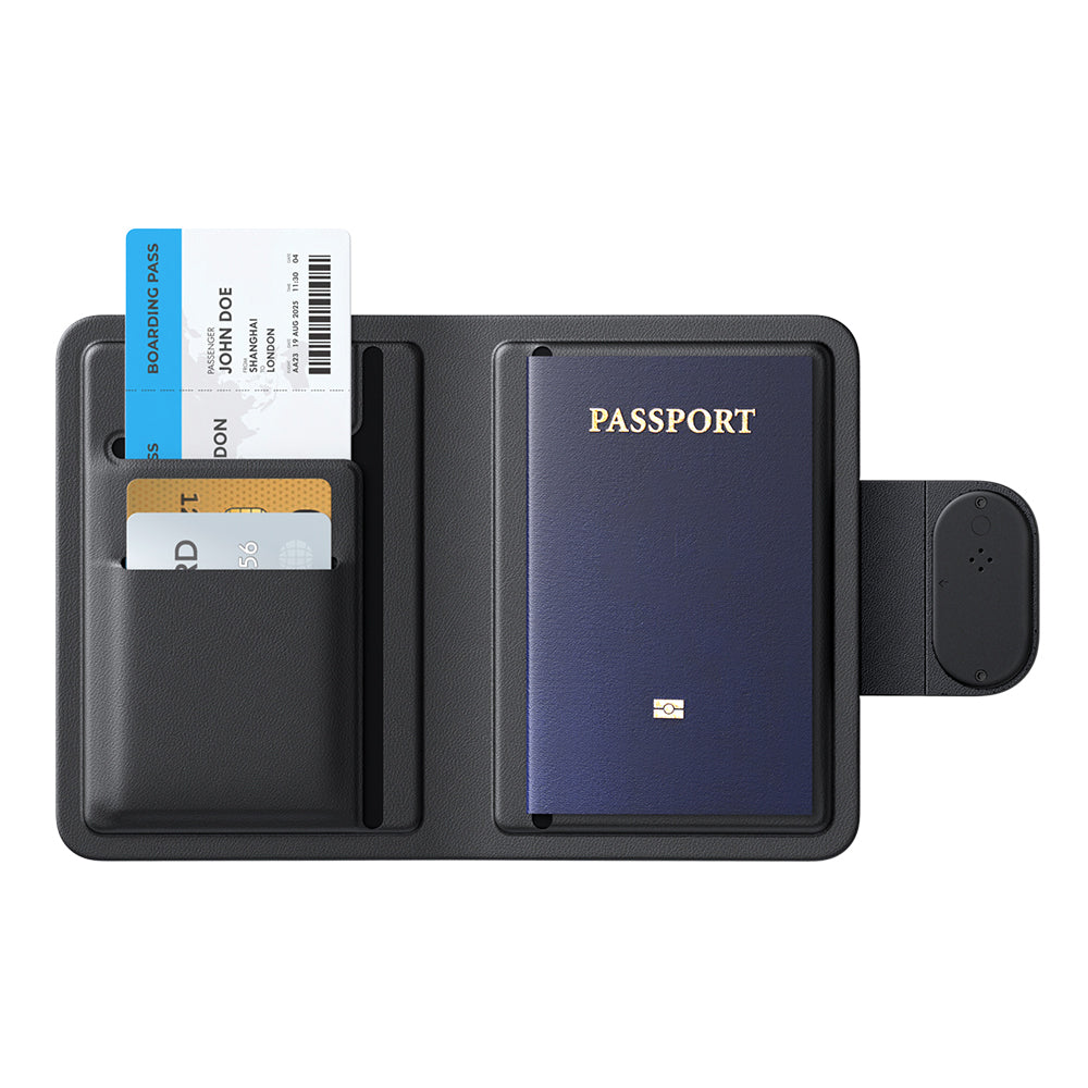 Mcdodo SmartTag Passport Napa Pro AT-4180 para la serie iOS, Negro