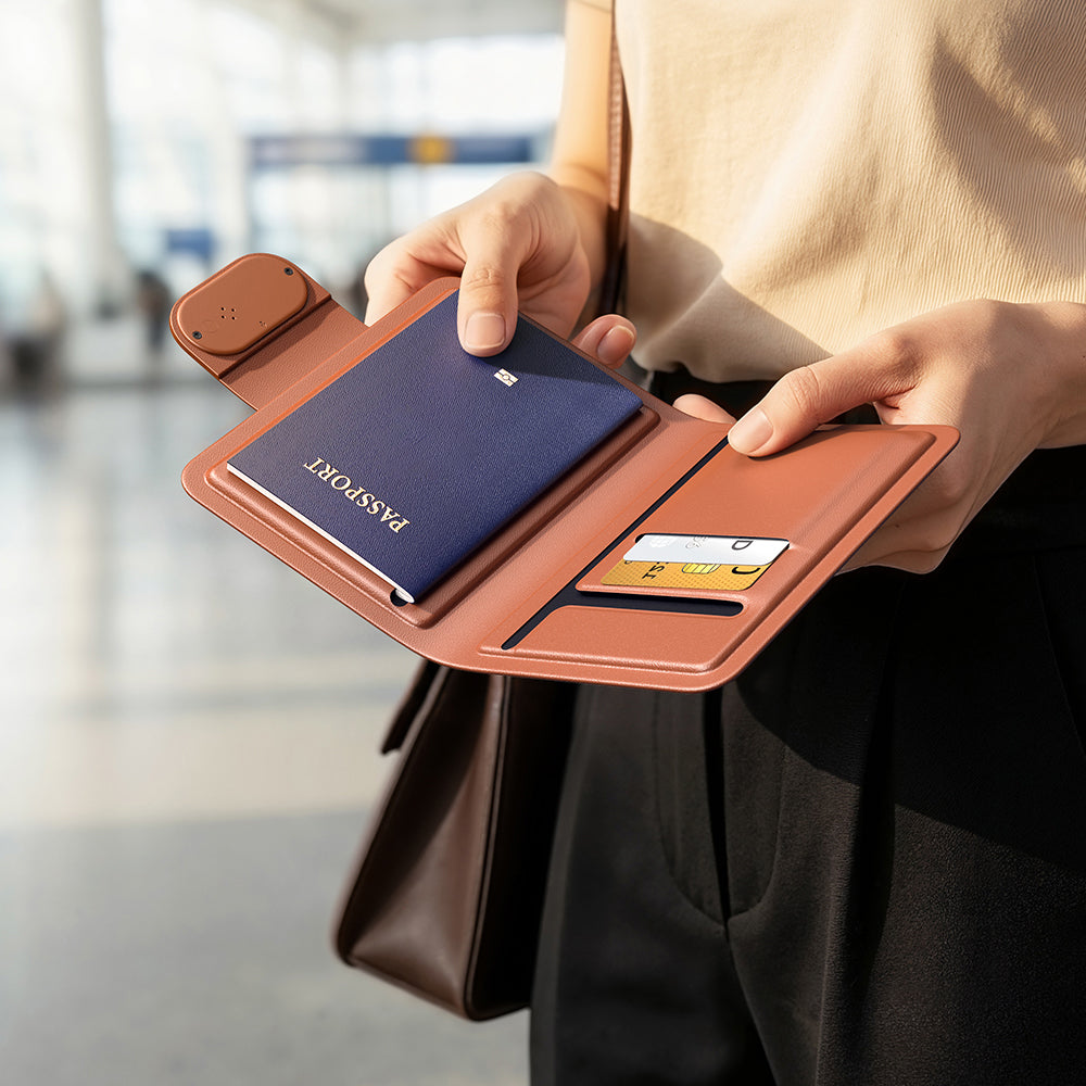 Mcdodo SmartTag Passport Napa Pro AT-4180 para la serie iOS, Negro
