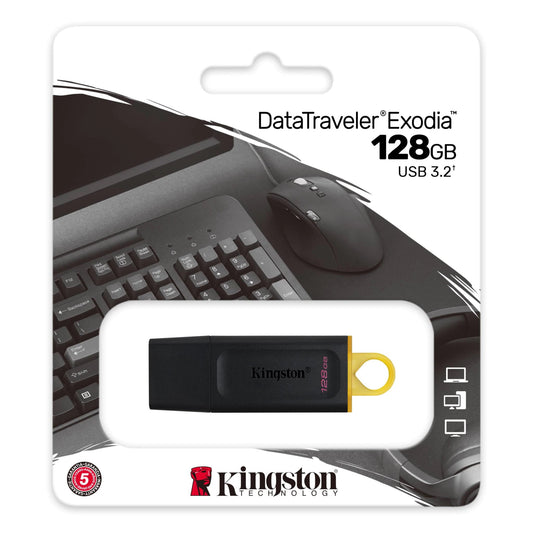 Memoria Externa USB-A 3.2 Kingston DT Exodia, 128Gb DTX/128GB