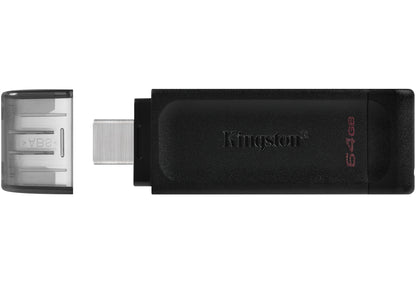 Kingston DT70, 64Gb DT70/64GB USB-C Memoria Externa