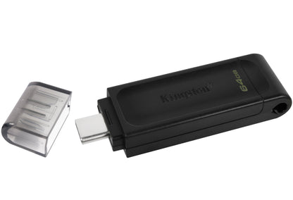 Kingston DT70, 64Gb DT70/64GB USB-C Memoria Externa