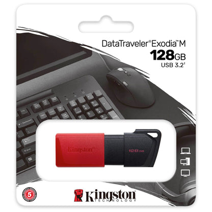 Memoria Externa USB-A 3.2 Kingston DT Exodia M, 128Gb DTXM/128GB