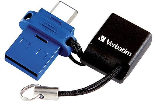Memoria Externa USB-A 3.0 / USB-C Verbatim StoreNGo, 32Gb 49966