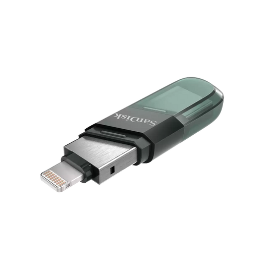 Memoria Externa USB-A 3.0 / Lightning SanDisk iXpand Flip, 128Gb SDIX90N-128G-GN6NE