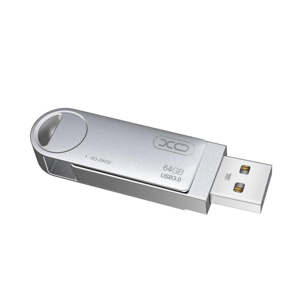 Memoria Externa USB-A 3.0 XO Design DK02, 64Gb