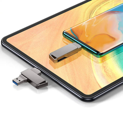 Memoria Externa USB-A 3.0 / USB-C Techsuit THSM20, 128Gb
