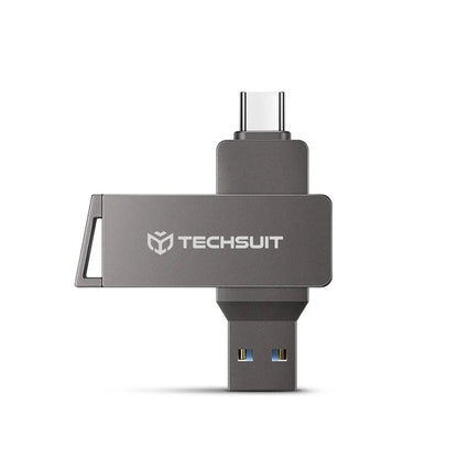Memoria Externa USB-A 3.0 / USB-C Techsuit THSM20, 128Gb