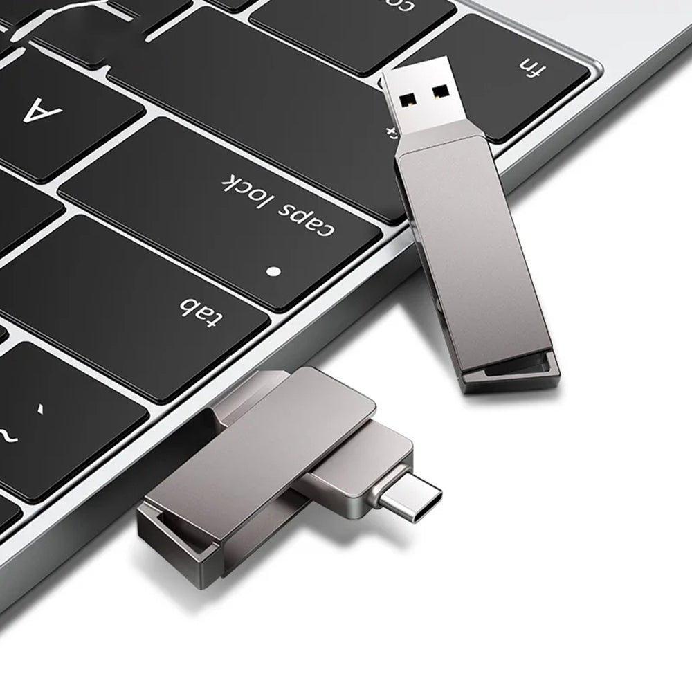 Memoria Externa USB-A 3.0 / USB-C Techsuit THSM20, 128Gb