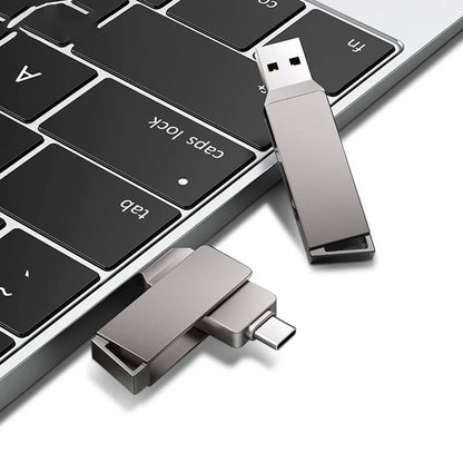 Memoria Externa USB-A 3.0 / USB-C Techsuit THSM20, 128Gb