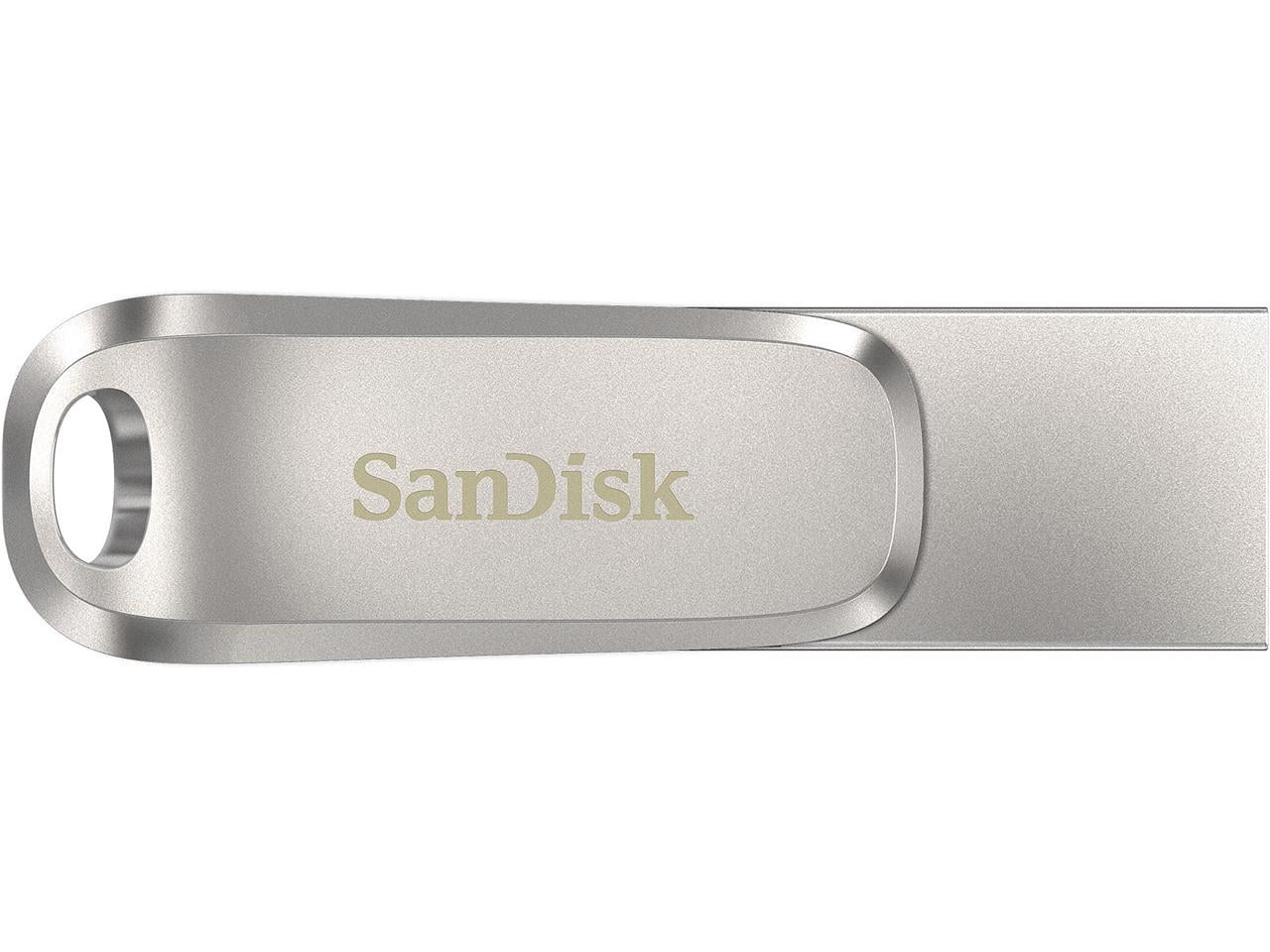 Memoria externa USB-A 3.1 / USB-C SanDisk Ultra Luxe Dual Drive, 64Gb SDDDC4-064G-G46 