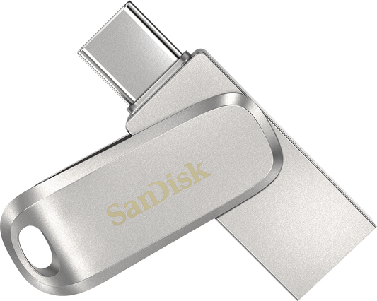 Memoria Externa USB-A 3.2 / USB-C SanDisk Ultra Luxe Dual Drive, 1TB SDDDC4-1T00-G46