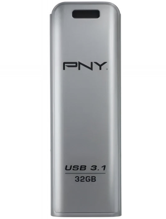 Memoria Externa USB-A 3.1 PNY Elite Steel, 32Gb FD32GESTEEL31G-EF
