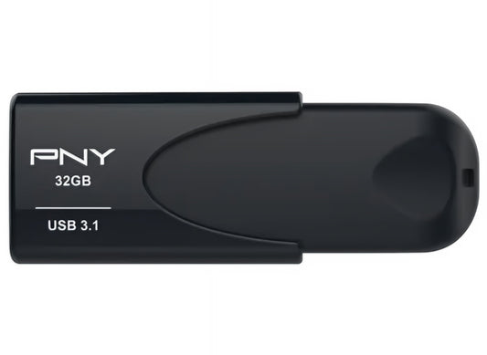 Memoria Externa USB-A 3.1 PNY Attache 4, 32Gb FD32GATT431KK-EF