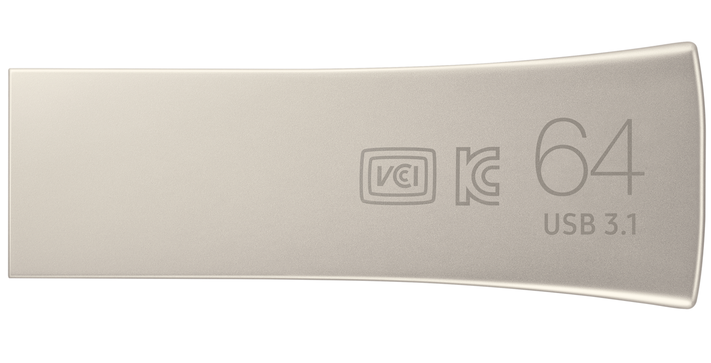 Memoria Externa USB-A 3.2 Samsung BAR Plus, 64Gb MUF-64BE3/APC