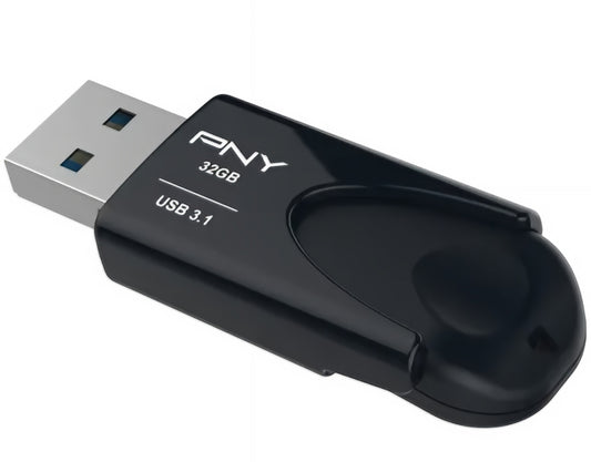 Memoria Externa USB-A 3.1 PNY Attache 4, 32Gb FD32GATT431KK-EF