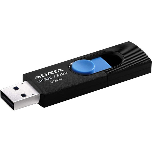 Memoria externa USB-A 3.1 Adata UV320, 32 GB AUV320-32G-RBKBL