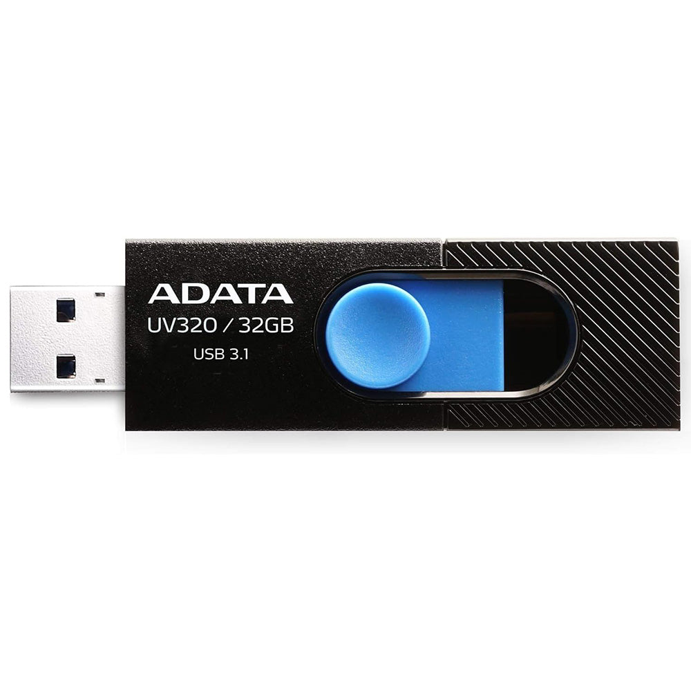 Memoria externa USB-A 3.1 Adata UV320, 32 GB AUV320-32G-RBKBL