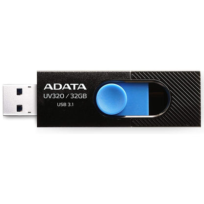 Memoria externa USB-A 3.1 Adata UV320, 32 GB AUV320-32G-RBKBL
