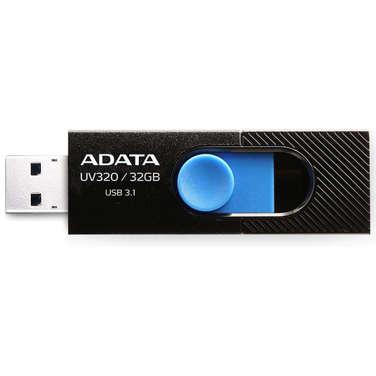 Memoria externa USB-A 3.1 Adata UV320, 32 GB AUV320-32G-RBKBL